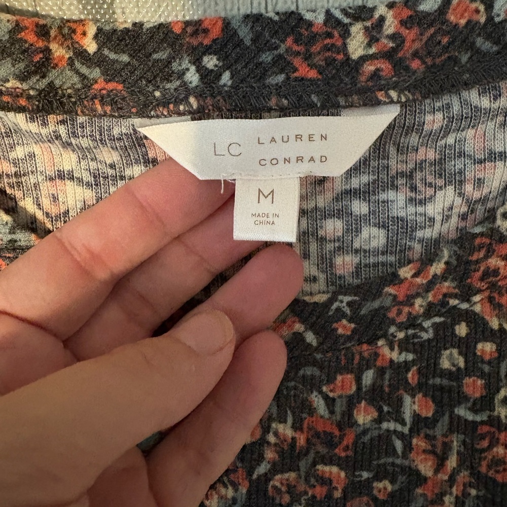 LC Lauren Conrad Multicolor Floral dress - Picture 4 of 4